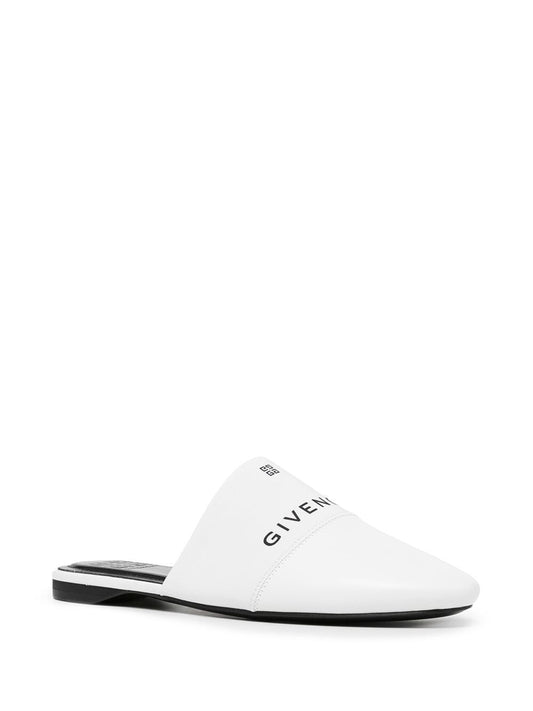 Givenchy Bedford Logo Printed Slip-On Mules